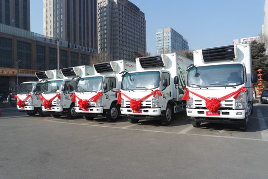 慶鈴五十鈴冷藏車助力遼寧農(nóng)產(chǎn)品運(yùn)輸業(yè)開展